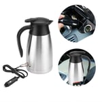 1000ML 12V/24V Stainless Steel Electric In Kettle Travel Thermoses Heating W REL