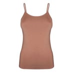 Magic Bamboo Cami Top Mocca XX-Large Dam