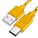 Maerknon-Câble USB Type C pour Recharge et Transfert de Données,Compatible avec Samsung S22,Huawei Mate60 Pro,Xiaomi - Type Yellow Type C