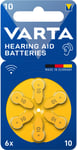 Varta 10 batteri for høreapparat 7042214 (6-pakning)