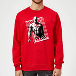 Sweat Homme Daredevil Cage - Marvel Knights - Rouge - L - Rouge