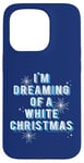 iPhone 15 Pro I'm Dreaming Of A White Christmas Bing Crosby Irving Berlin Case