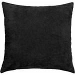 Taie d'Oreiller Avec Fermeture éclair Canapé Lit Sofa Noir - 55x55 cm