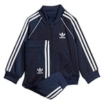 adidas SST Tracksuit Survêtement Mixte Enfant, Collegiate Navy/White, FR : XS (Taille Fabricant : 3-6M)