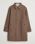 BEAMS PLUS Balmacaan Tweed Coat Gun Club Check