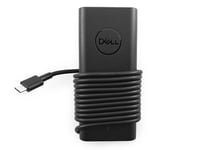 Power Supply USB-C AC Adapter 65W Genuine DELL LATITUDE  12-7275 T04E Block