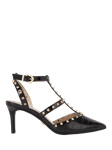 Carvela Samba Studded Stiletto Heel Court Shoes, Black