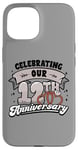 iPhone 15 12th Wedding Anniversary Celebrating 12 Years Matching Gift Case