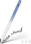 Stylet Pour Ipad 2018-2024, Fast Charge Sensible À L`Inclinaison Anti-Touch Pencil Avec Ipad 10/9/8/7/6, Pro 3/4/5/6/M4, Air 3/4/5/M2, Mini 5/6