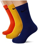 NIKE SX6891 Everyday Plus Lightweight Socks mens multi-color L