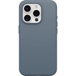 OtterBox Coque pour iPhone 15 Pro (Uniquement) Symmetry Series – Bleue (Bleue), se clipse sur MagSafe, Ultra élégante, Bords surélevés pour protéger l'appareil Photo et l'écran