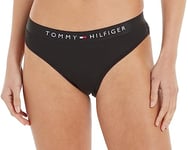 Tommy Hilfiger Women Briefs Underwear, Black (Black), L