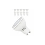 Horoz Electric - Lot de 10 ampoules led spot 4W GU10 (Eq. 32W) 4200K