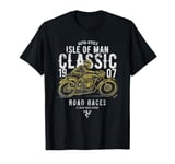 Isle Of Man Manx Classic Motorcycle Race Vintage Grand Prix T-Shirt