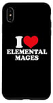 iPhone XS Max I Heart Elemental Mages, I Love Elemental Mages Custom Case