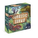 Janod - Jurassic Survie - Jeu de Société Enfant - Jeu Educatif Collaboratif - Jeu pour la Famille - Langue Française - Dès 7 Ans, J02459