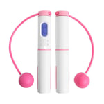 WPCASE Corde A Sauter sans Fil Corde À Sauter NuméRique Corde A Sport Double Roulements À Billes en Acier Ergonomique Aucun Enroulement pour Fitness Pink,One Size