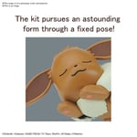 Pokemon Eevee Sleeping Pose Model Kit