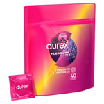 Durex - Préservatifs Plaisir 40 pièces