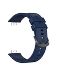 FIXED Silicone Strap for Huawei Watch FIT Blue