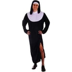 Adult Men's Nun Habit Fancy Dress Costume Male Party Outfit