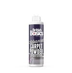 British Basics - Carpet Powder Refresher | Removes Stains and Odours | Powerful Fabric Cleaner that Eliminates Smells | Lavender Scent 600g