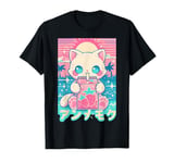 Cat Strawberry Milk Anime 90s Japanese Cat Japan T-Shirt