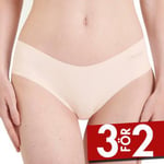 Sloggi Trosor 2P ZERO Modal 2.0 Hipster Briefs Creme Small Dam