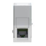 BTICINO MatixGO Connecteur réseau internet, données et téléphonie 1 module Blanc SJW4279C6F Connecteur RJ45 catégorie 6 UTP, sans outil IDC