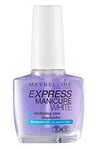 Maybelline New York Maquillage Nail Polish Express Manicure Vernis à ongles base coat Whitening Care/sous Vernis nagelweißer pour verfärbte ongles, 1 x 10 ml