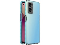 Hurtel Spring Case Realme 9I, Oppo A36 / A76 / A96 Silikonfodral Med Ram Ljusblå