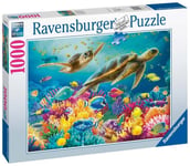 Ravensburger Puzzle Sininen vedenalainen maailma 1000p 17085