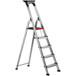 Escabeau RS PRO en Aluminium 5 marches , hauteur déployée 1.677m ( Prix pour 1 )