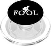 Bike Fool – Course de vélo biker vélo fou course de vélo PopSockets PopGrip pour MagSafe