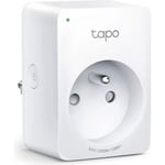 TP-Link Tapo Prise Connectée WiFi, compatible avec Alexa, Google Home et Siri, Commande Vocale, Contrôler à distance, Tapo P100(FR)