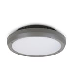 Dopo - Applique delfi IP65 led smd 12.50W 1150lm CRI80 4000K Gris - Gris