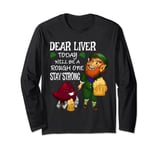 St Patricks Day Leprechaun Irish Beer Costume Gift Men Women Long Sleeve T-Shirt