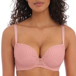 Freya BH Tailored Uw Moulded Plunge T-Shirt Bra Rosa E 80 Dam