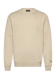 Lyle & Scott Embroidered Crew Neck Sweatshirt Beige