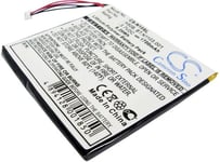 Kompatibelt med Gateway 100X, 3.7V, 1700 mAh