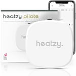 HEATZY - Objet Connecté - Programmateur/Thermostat Connecté et Intelligent Filaire - Pour choisir à distance le mode de chauffe de vos radiateurs