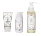 Lille Kanin - SOS Balm 30 ml + Lille Kanin - Diaper,-Changing Creme 100 ml + Lille Kanin - Bath And Baby Oil 100 ml