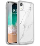 SUPCASE Unicorn Beetle Style Series Premium Hybrid Protective Clear Case for 6.1-Inch Apple iPhone XR (2018 Release), Marble