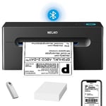 Nelko Bluetooth Thermal Label Printer, Wireless 4x6 Shipping Label Printer for Small Business, Support Android, iPhone and Windows, Widely Used for Amazon, Ebay, Shopify, Etsy, USPS