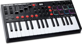 M-Audio Oxygen Pro Mini 32 Key USB MIDI Keyboard Controller with Pads & Software