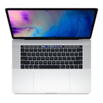 MacBook Pro 15" Touch Bar Mid 2019 (Intel 8-Core i9 2.3 GHz, 16 GB RAM, 512 GB SSD) Silver | Acceptabelt