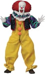 IT 8 Inch Clothed Action Figure Pennywise (1990)