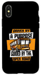 iPhone X/XS Guided By The Open Road Operator Expert School Bus Driver Case