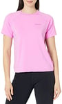 Marmot Wm's Windridge SS, T-shirt fonctionnel respirant, t-shirt de sport à manches courtes, t-shirt de fitness à séchage rapide, Femme, Wild Orchid, M