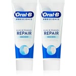 Oral B Gum & Enamel Repair Fresh White Tandpasta til frisk ånde 2x75 ml